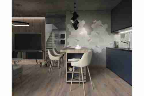 Плитка керамическая Paradyz Esagon Linium Beige A настенная 19,8х17,1